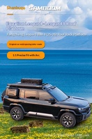 Barres de toit en alliage d'aluminium Fangcheng Leopard 8, boîte de toit, échelle, plateforme de toit tout-terrain de style trekking, plateforme de toit d'origine d'usine, extérieur