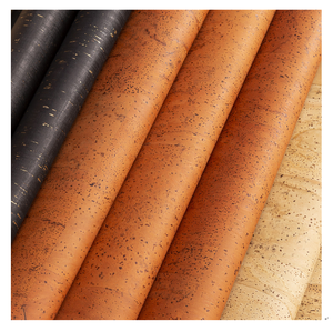Tissu <span class=keywords><strong>en</strong></span> cuir de Liège personnalisé pour sacs et portefeuilles Résistant à l’usure Résistant aux rayures Résistant aux taches Im - Product Image 1