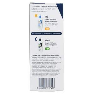 Loción Hidratante Facial 100% PM 3 Fl Oz, Humectante Nocturno Sin Aceite para Piel Normal y Grasa - Product Image 2