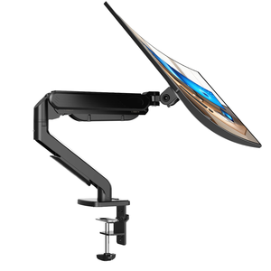 Support d'écran unique en aluminium de qualité supérieure, <span class=keywords><strong>bras</strong></span> <span class=keywords><strong>articulé</strong></span> à mouvement complet, écrans de 13 à 32 pouces, inclinaison, rotation, réglage en hauteur, VESA 100x100 - Product Image 1