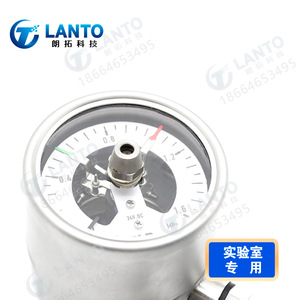 THIS THING Electric Contact Pressure <b>Gauge</b> 0-1.6 Mpa Stainless Steel Analog With 24V DC Display - Product Image 4