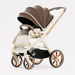 Nouveau porte-bébé poussette voyage pour porter les bébés s'allonger landau chariot Fangzhuo bébé landau poussette tube en alliage d'aluminium - Product Image 2