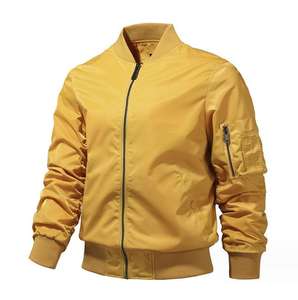 Hombres primavera otoño deporte al aire libre cremallera Streetwear chaqueta táctica bombardero chaqueta Softshell nuevas chaquetas de piloto de vuelo - Product Image 4