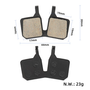 Plaquettes de frein rectangulaires en résine composite pour freins hydrauliques <span class=keywords><strong>Magura</strong></span> <span class=keywords><strong>MT5e</strong></span> et MT7, fabriquées à Dongguan - Product Image 3
