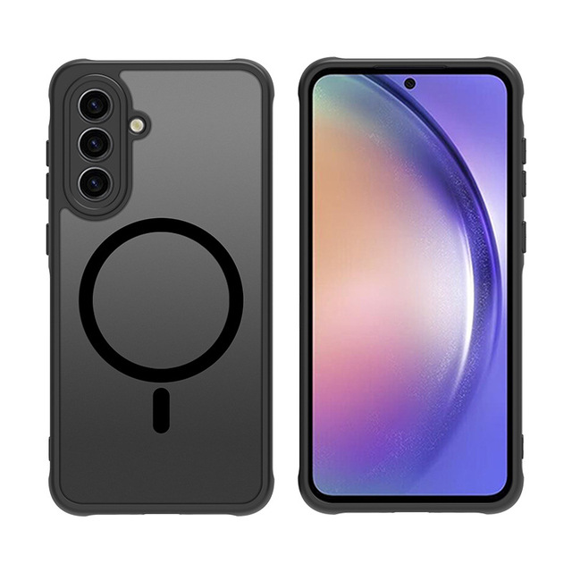 Secure Fit Dual-Function Magnetic Wireless Charging Phone Case for Samsung for Galaxy A36 5G Matte Coating Mobile Phone Cases