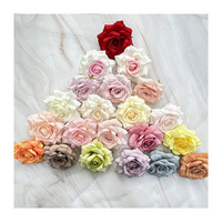 Nouvelles Têtes de Roses en Soie MeiHT Edge Curl – Fleurs Artificielles Polyvalentes et Économiques pour Décoration de Mariage de Haute Qualité