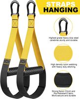 Ensemble de sangles de suspension réglables tout-en-un pour les exercices de gymnastique à domicile
