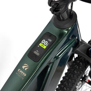 Vélo de montagne électrique Bafang avec moteur central, cadre en fibre de carbone, <span class=keywords><strong>fourche</strong></span> à suspension pneumatique, E-MTB, route, tout-terrain, vélo de montagne électrique - Product Image 6