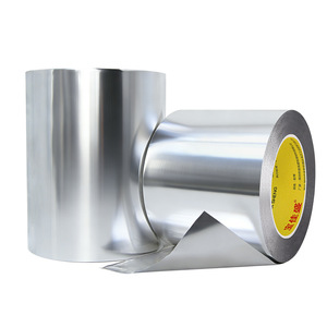 Pet Coated Pure Aluminum Foil Tape 0.05mm 0.1mm Thickness Electrical Insulation Sealing Waterproof Signal Shielding Shenzhen - Product Image 1