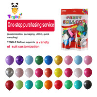 Ballons en latex épais de 12 pouces, 3,2 g, de luxe, à l'hélium, pour fêtes et mariages, couleurs pastel, métalliques, mats, nacrés, globos - Vente chaude