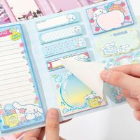 Ensemble de bloc-notes auto-adhésif personnalisé Kawaii mignon Papeterie de notes autocollantes