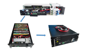 GCE-Sistema de Gestión de batería BMS 144V 45S 50A 100A LifePO4 BMS con RS485 CAN, comunicación para LFP NMC LTO, batería - Product Image 3