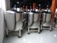 Réservoir vertical 304 316 de 50L, 100L, 200L, 500L, 1000L
