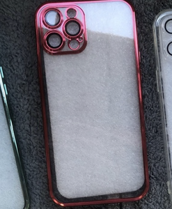 Custodia per telefono placcato placcato <span class=keywords><strong>oro</strong></span> di lusso per <span class=keywords><strong>iPhone</strong></span> 16 <span class=keywords><strong>Pro</strong></span> <span class=keywords><strong>Max</strong></span> 17 custodia in Silicone trasparente con protezione della fotocamera - Product Image 3