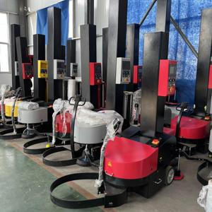 Enrouleur de film étirable pour palettes de robot mobile automatique, machine d'emballage robotisée autopropulsée à vendre - Product Image 6