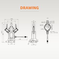 Pinza Robótica Incorporada con Servomotor ZBDynamiX ZAG-2F90D, Robot Humanoide, Robots Industriales Colaborativos