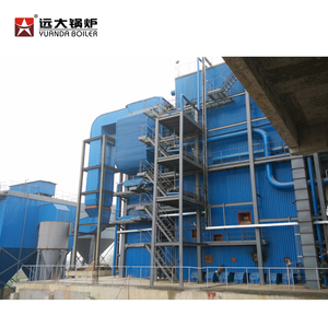 דוד קיטור להפקת קיטור ביעילות גבוהה של יואנדה, המופעל על ידי פחם וביומסה, 70 טון, לייצור חשמל - Product Image 2