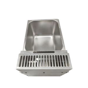 Équipement <span class=keywords><strong>de</strong></span> cuisson au gaz commercial, friteuse <span class=keywords><strong>de</strong></span> table en acier inoxydable <span class=keywords><strong>de</strong></span> 6 L avec panier <span class=keywords><strong>de</strong></span> friture pour frites, pommes <span class=keywords><strong>de</strong></span> terre, <span class=keywords><strong>poulet</strong></span> - Product Image 4