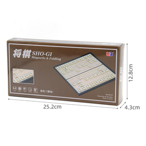 Custom Plastic Shogi Board Japans Schaakbord Magnetische Schaakstukken 25*25Cm