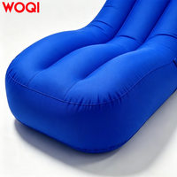 WOQI Moderne Portable Extérieur Canapé Gonflable Pliable Cool pour Camping Pique-Nique Famille Voyage Utilisation Chambre Salon