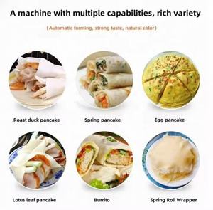 Machine Lumpia à gaz Machine à emballer Lumpia à vendre Machine à rouleaux de printemps - Product Image 2