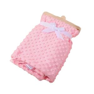 Telo da bagno in velluto a bolle per bambini e coperta per dormire avvolgente per neonati per biancheria da letto per bambini - Product Image 1