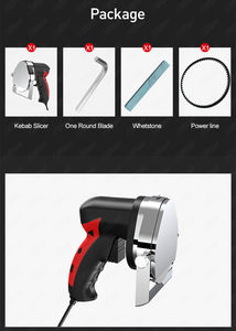 KS100E eléctrica comercial Kebab cortadora Doner <span class=keywords><strong>cuchillo</strong></span> Shawarma de corte de <span class=keywords><strong>carne</strong></span> máquina de corte de Gyro <span class=keywords><strong>cuchillo</strong></span> 220-240v 110v - Product Image 5