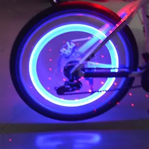 摩托车led灯汽车自行车气门轮胎灯闪光灯用于车轮阀杆灯MTB自行车摩托车配件