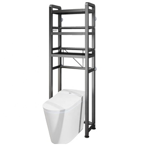 Factory Direct Stainless Steel Rack Toilet Cabinet Shelving Kitchen <strong>Washing</strong> <strong>Machine</strong> Rack Bathroom Space-saving <strong>Shelf</strong> - Product Image 5