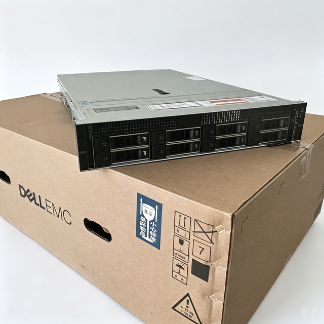 Hot Selling dell PowerEdge R740 2U Rack Mounted Server with Dual Intel Xeon DDR4 RAM Enterprise Database Storage Server