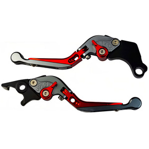 Leviers de frein et d'embrayage télescopiques pliables en aluminium, universels pour moto, antidérapants, réglables, durables, de haute qualité, pour guidon - Product Image 1
