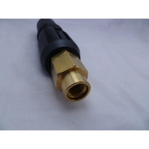 Fixed Fan-Shaped Foam Nozzle M14 Thread Brass Car Washer Spray Head For Self-Service Car Wash Machines - Product Image 3
