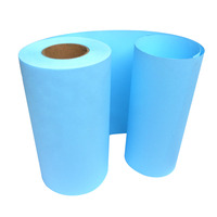 Rollo de papel de dibujo de 20 "CAD de dos lados imprimible de color azul