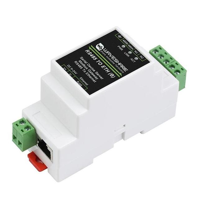 RS485 to RJ45 Ethernet POE TCP/IP to Serial Port Module Modbus Gateway Industrial Class