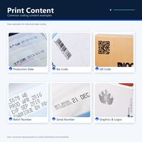 Imprimante jet d'encre industrielle en ligne, écran tactile Linux 7 pouces, machine de codage de date, code-barres et QR code pour ligne de production d'emballage