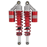 320mm340mm ressort noir complet 7mm pour Honda TRX250R 450R 400ER Quad ATV moto amortisseurs à air arrière Suspension