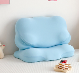 Almohada <span class=keywords><strong>de</strong></span> Espuma Viscoelástica con Forma <span class=keywords><strong>de</strong></span> Nube para Niños <span class=keywords><strong>de</strong></span> 3 a 6 Años, Almohada <span class=keywords><strong>de</strong></span> Apoyo para la Siesta Preescolar, <span class=keywords><strong>Tamaño</strong></span> Personalizado - Product Image 3
