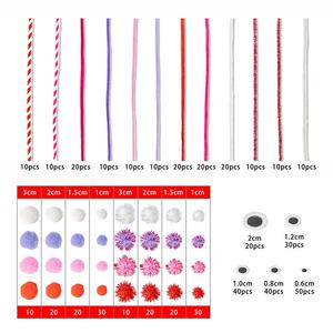 Limpiapipas de Chenilla de Alta Calidad, Coloridos, Hechos a Mano, 0.6*30cm, Material de Poliéster, Hechos en Guangdong, para el Día de la Madre - Product Image 3