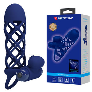 Silicone Cock Enlargement Extender <strong>Long</strong> <strong>Lasting</strong> <strong>Condoms</strong> for Men Penis Sleeve - Product Image 1