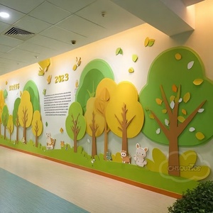 Decoración <span class=keywords><strong>de</strong></span> Pared para Jardín <span class=keywords><strong>de</strong></span> Niños Chiquitos, Diseño <span class=keywords><strong>de</strong></span> Pasillo, Decoración <span class=keywords><strong>de</strong></span> Área <span class=keywords><strong>de</strong></span> Lectura, Imagen <span class=keywords><strong>de</strong></span> <span class=keywords><strong>Maestra</strong></span>, Tema Educativo, Decoración <span class=keywords><strong>de</strong></span> Dormitorio Escolar - Product Image 5