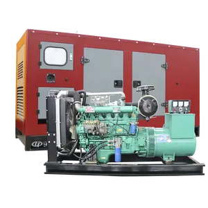 Industrial ATS 100kw Power Plant Genset 125kva silent Diesel Generator Of Price Dubai With Leiteng Engine