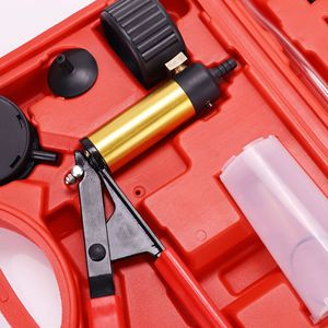 Manual <b>Vacuum</b> <b>Pump</b> Brake Fluid Replacement Kit For Car Brake Repair Tools With Gauge And Adapters - Product Image 3