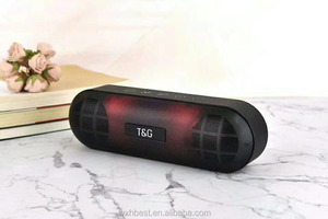 Nuovo Arrivo Altoparlante Wireless TG148 con Luci LED Scintillanti, Mini Speaker Portatile 5W*2 TG-148, Supporta TF <span class=keywords><strong>USB</strong></span> AUX FM, Batteria 1200 mAh - Product Image 4
