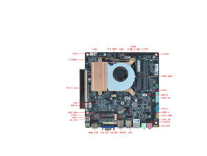 เมนบอร์ด Mini ITX KX6000 Elsky Zhaoxin พร้อมการสนับสนุน4USB 10สำหรับเมนบอร์ดคอมพิวเตอร์ Zhaoxin CPU 170*170มม. เมนบอร์ด mainbo - Product Image 2