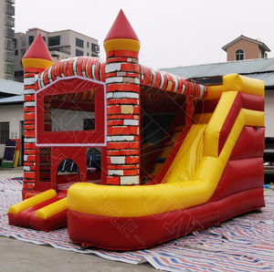 Nuevo diseño inflable Moonwalk Water Bounce House Bouncer Bouncy Castle Combo Jumping Commercial Bounce House para alquiler de fiestas - Product Image 2