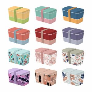 Lekfre Couleur Bleu Profond Plastique PP Micro-ondable Acheter Boîtes à Bento Boîte à Bento Japonaise Tiffin Boîte à Lunch Set Chaozhou Fabrication - Product Image 4