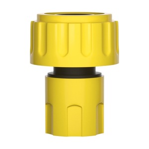 Conector de manguera de plástico amarillo de 1 pulgada Guoma Ruixiang de conexión rápida para riego de jardín y pistola de agua para lavado de autos - Product Image 4