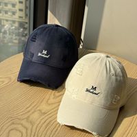Casquettes de baseball en gros, brodées, en coton, pour hommes et femmes