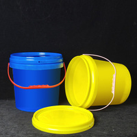 Ember Plastik Transparan Food Grade OEM Grosir untuk Kemasan Kacang, Yogurt, Permen, Selai, 900ml 1L 2L, Wadah Putih dengan Tutup