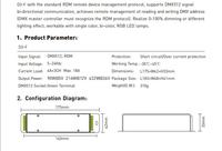 LTECH DMX/RDM Decodificador CV DMX de 3 canales de voltaje constante